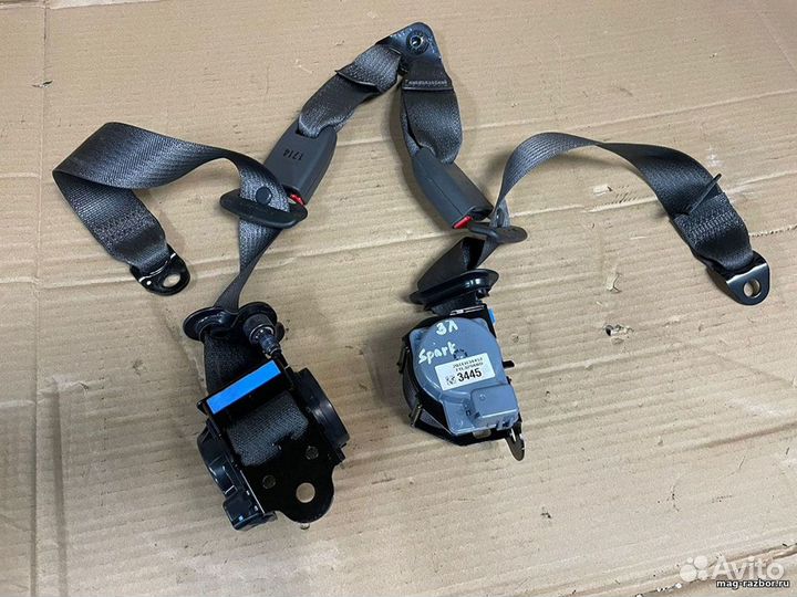 Ремень передний правый Chevrolet Spark, III 2021г