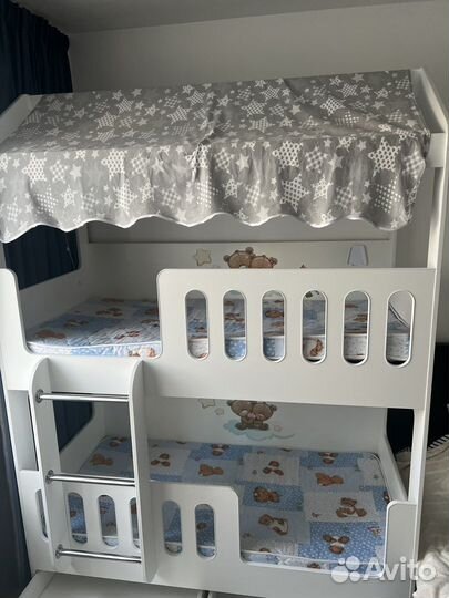 Двухъярусная кровать бу