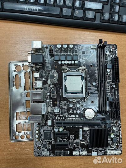 Комплект H110M-S2HP + Intel G4400 1151 сокет