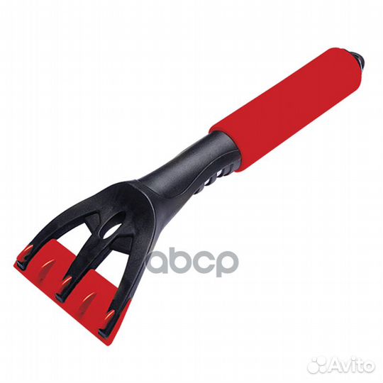 Скребок для льда ширина 10 см длина 300 мм крас