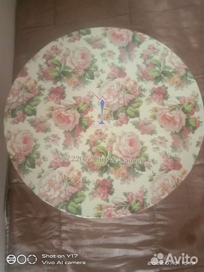 Чайные чашки с блюдцами