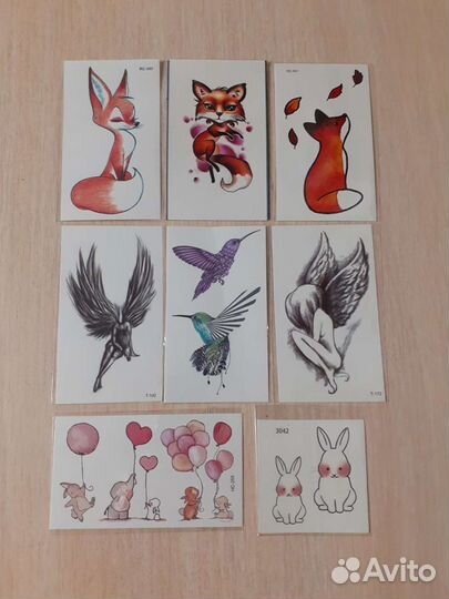 Временные татуировки