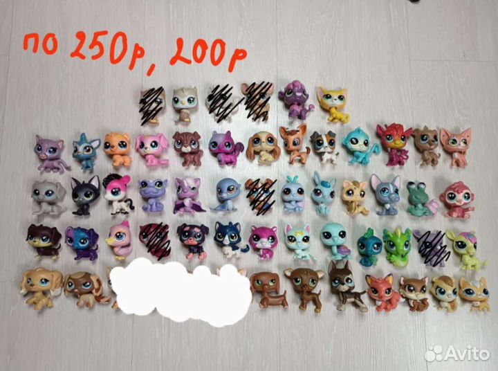 Littlest pet shop lps лпс игрушки фигурки животных