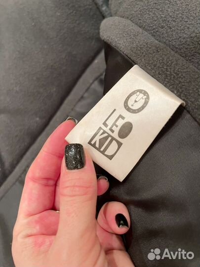 Зимний конверт в коляску leokid