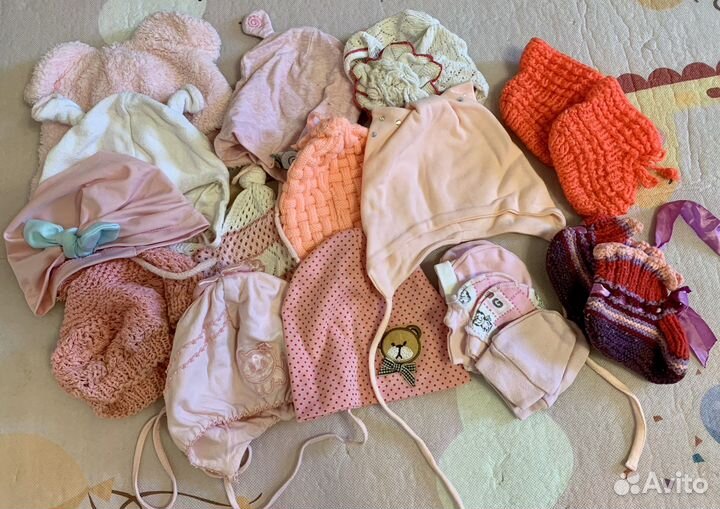 Пакет вещей на девочку до года