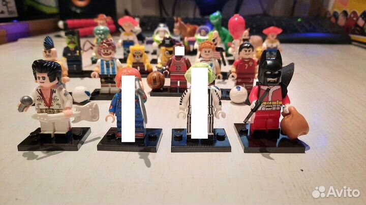 Минифигурки, конструктор, toy story,локи, оно