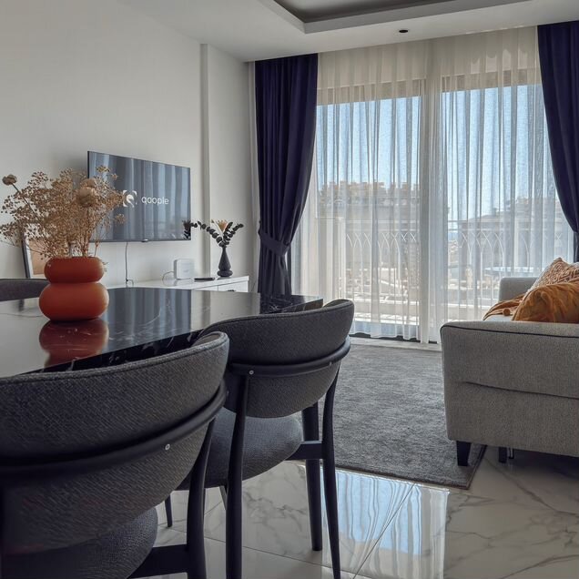 2-к. квартира, 55 м² (Турция)