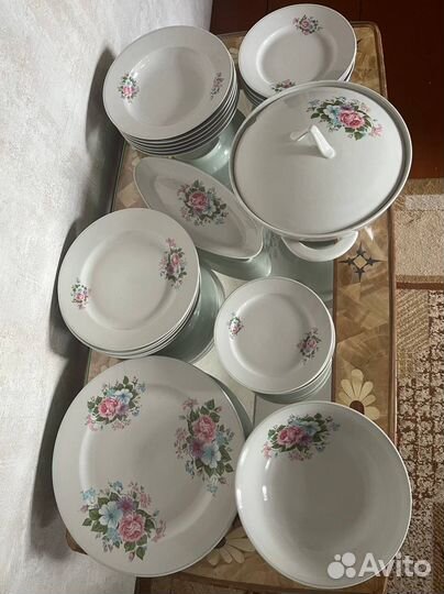 Столовый сервиз дулево. Абсолютно новый