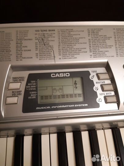 Синтезатор casio ctk - 496