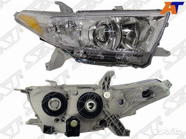 Фара toyota highlander