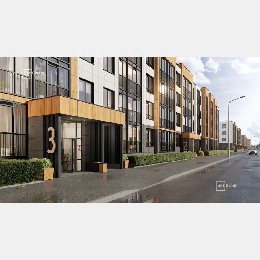 1-к. квартира, 30 м², 3/4 эт.