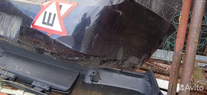 Бампер задний гранта