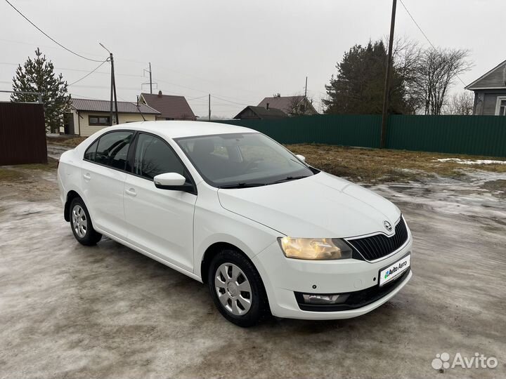 Skoda Rapid 1.6 МТ, 2017, 161 200 км