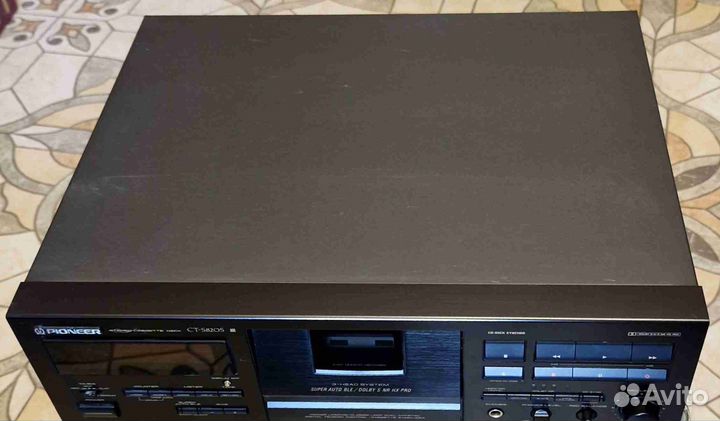 Stereo Cassette Deck Pioneer CT-S820S