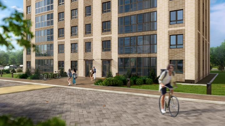 2-к. квартира, 56,6 м², 5/17 эт.