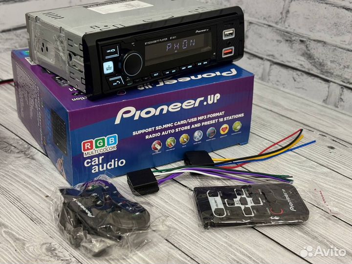 Магнитола pioneer 1din DSP