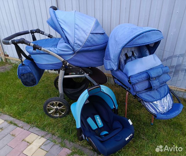 Коляска 2в1 с автолюлькой