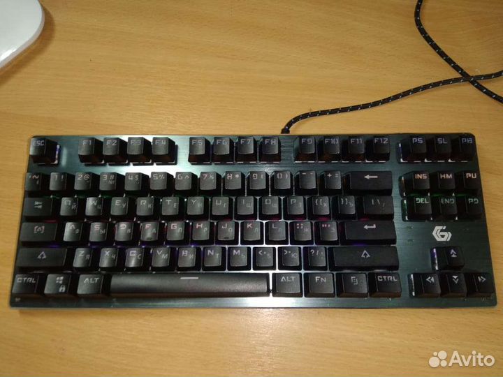 Игровая клавиатура gembird KB-G540L