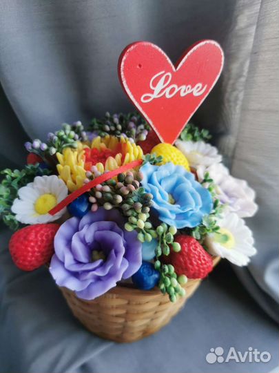 Букет из мыла