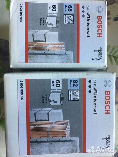 Алмазные коронки для подразетников (сухорез, ж/б)