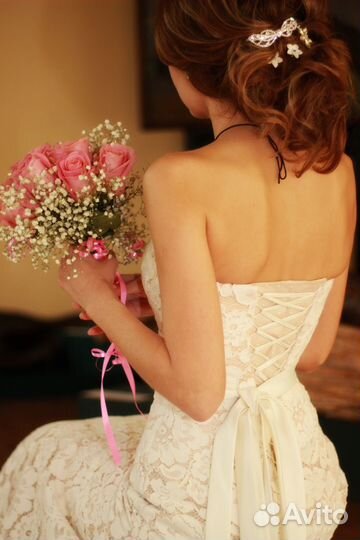 Свадебное платье бу