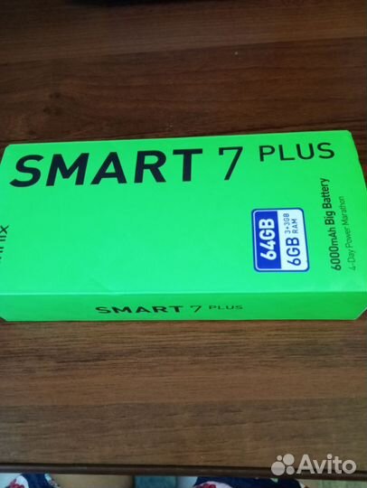 Infinix Smart 7 Plus, 3/64 ГБ