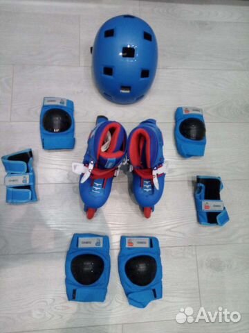 Детские ролики и защита