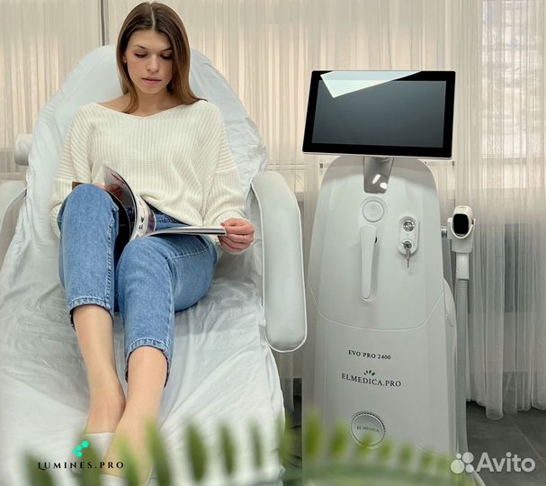 Диодный лазер для эпиляции люминес Evo’Pro 2400вт