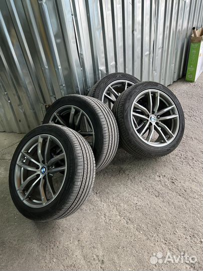 Колеса оригинал на BMW5 r18 662 стиль разноширокие