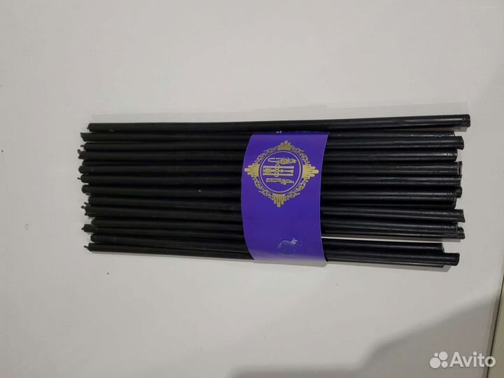 Свечи чёрные