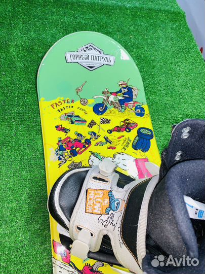 Сноуборд детский комплект