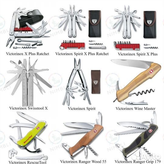 Швейцарский нож Victorinox и Мультитул Leatherman