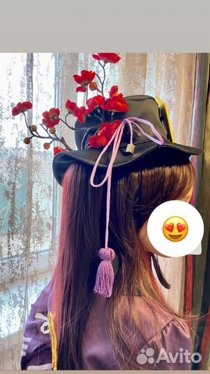 Косплей Ху Тао Геншин Инпакт