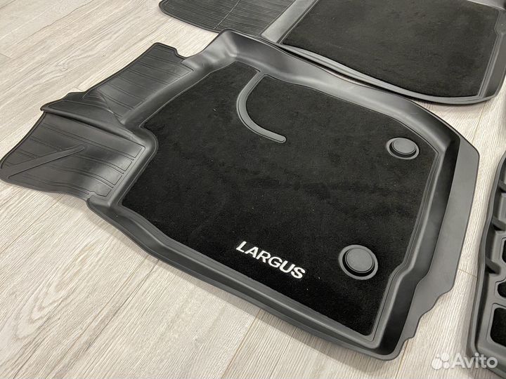 Оригинальные комбинированные ковры LADA Largus
