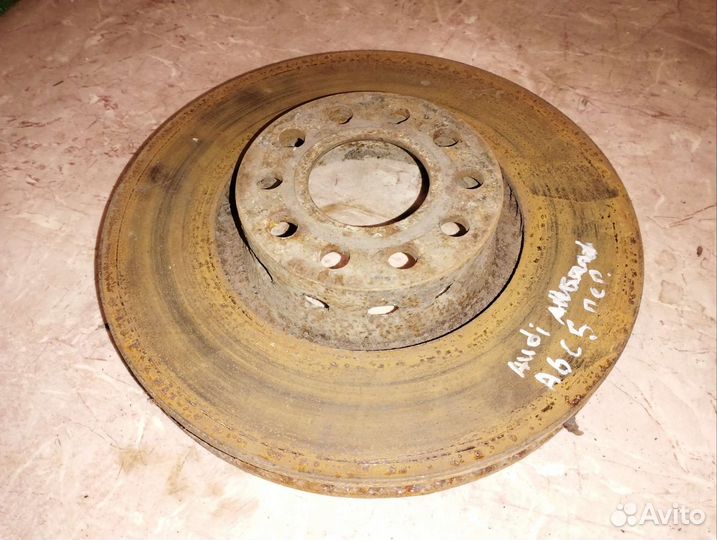 Диск тормозной передний Audi A6C5