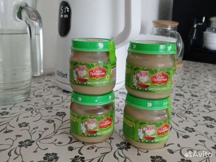 Детское пюре овощное