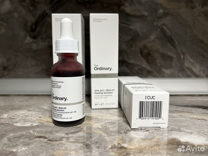 The Ordinary AHA 30 + BHA 2 Peeling Solution