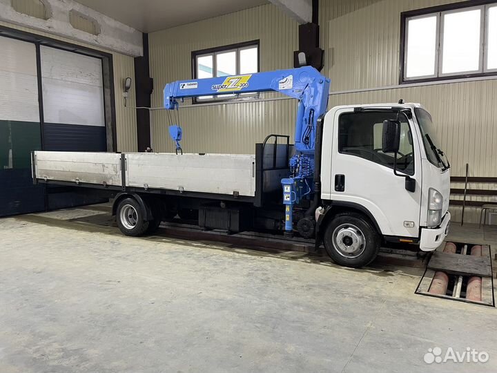 Аренда и услуги манипулятора, стрела 8 м, борт 5 т, 6 м