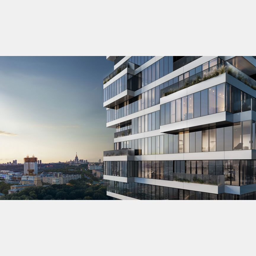 3-к. квартира, 87,8 м², 4/18 эт.