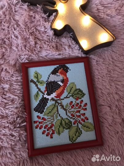 Картина снигирь