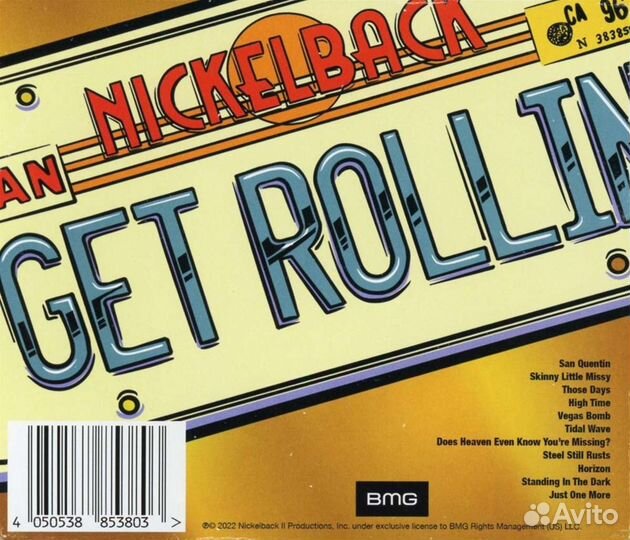 Nickelback - Get Rollin' (1 CD)