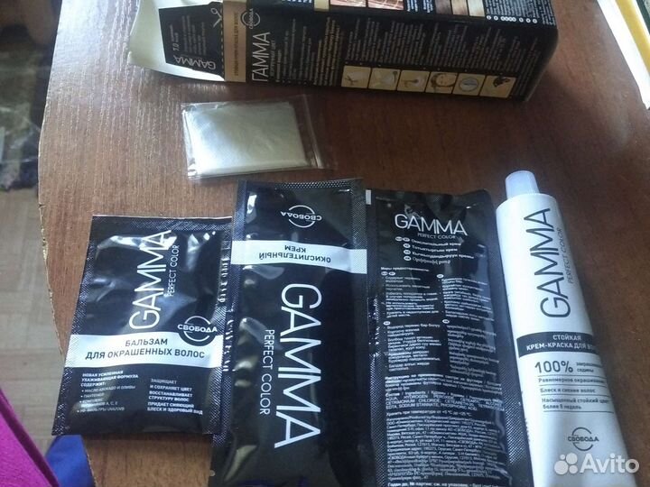 Краска для волос gamma