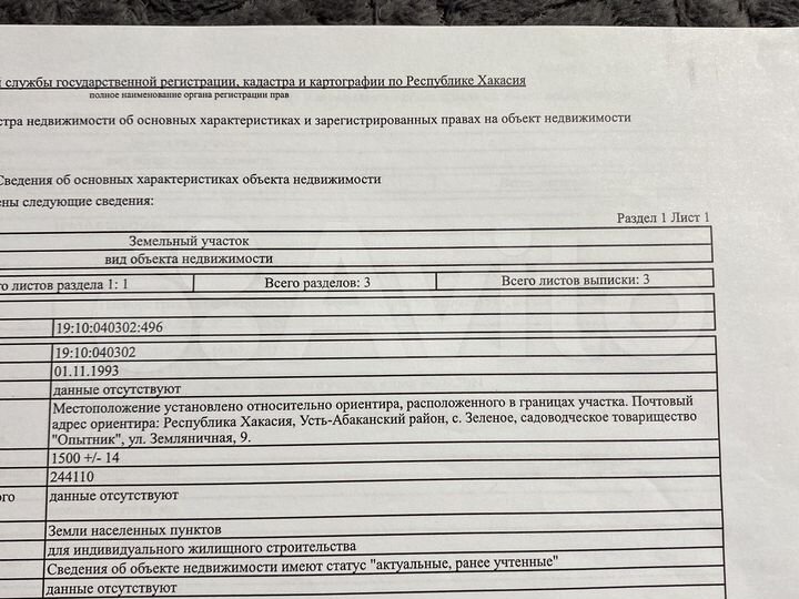 Участок 15 сот. (ИЖС)