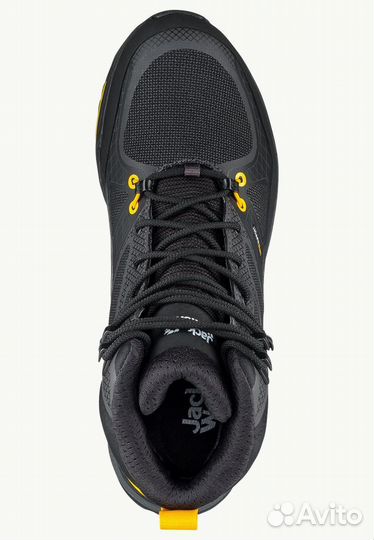 Ботинки JW Force Trekker WP Mid black/yellow м