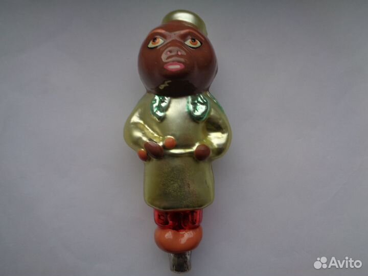 Елочная игрушка СССР доктор Каштан из 