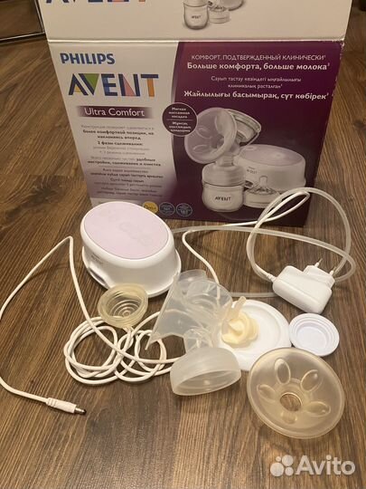 Молокоотсос avent электрический