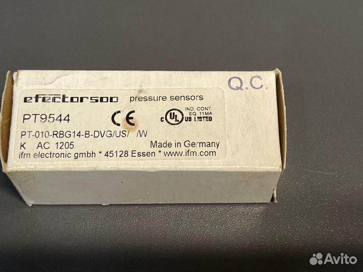 Датчик IFM PT9544 PT-010-RBG14-B-DVG новый, 2 шт