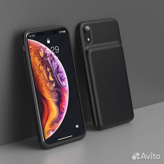 Чехол аккумулятор для Apple iPhone XR Baseus