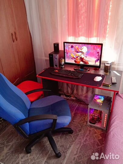 Игровой компьютер в сборе