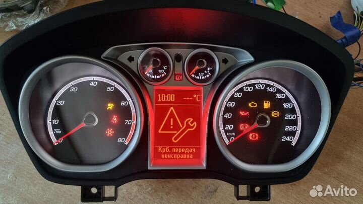 Панель приборов ford focus 2 dash+